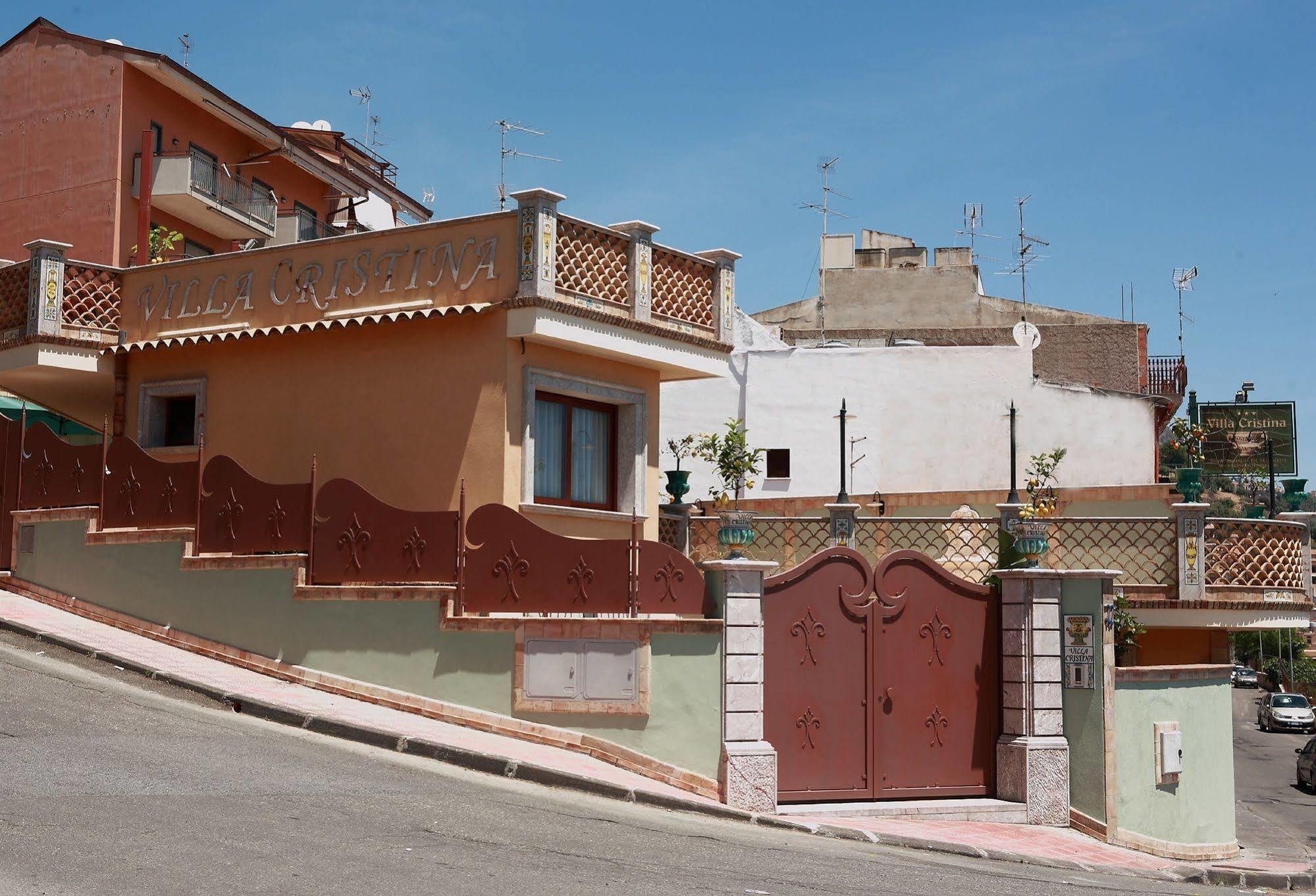 Villa Cristina Giardini Naxos Exterior foto